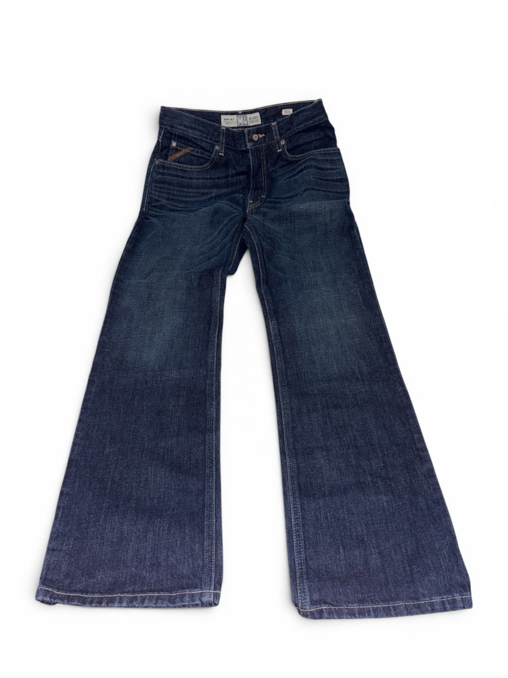 Ariat Legacy M4 Men’s Relaxed Boot Cut Denim Blue Jeans
